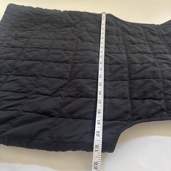 Vintage‎ Orvis Quilted Puffer Vest Zip Up Outdoors Hiking Black Mens Medium - Picture 8 of 9